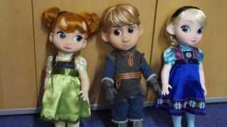 Frozen Disney Animators Collection Dolls Review [upl. by Nesila]