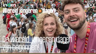 DAG 1 De Wereldjongerendagen zijn begonnen  KRONCRV [upl. by Nuriel]