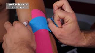 Tape Kinésiologie  Tennis Elbow Epicondylite [upl. by Juxon]