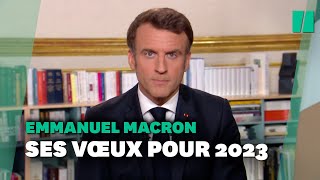 Pour ses vœux 2023 Macron fait un discours de politique générale [upl. by Callie50]