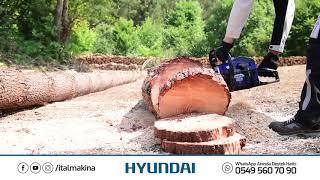 ITALMAKİNA  HYUNDAİ TURBO760 MOTORLU TESTERE [upl. by Whit]