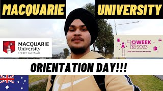 MACQUARIE UNIVERSITY ORIENTATION DAY  JULY INTAKE  INDIAN STUDENTS [upl. by Anailil405]