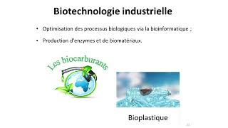 La bioinformatique au service de la biotechnologie  Vers une synergie innovante [upl. by Katya]