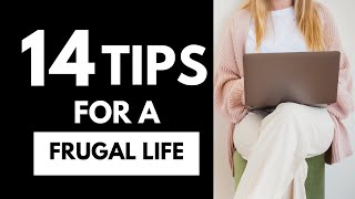 14 Frugal Living Tips That Actually Work [upl. by Ohcirej]