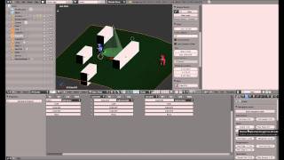 Automatisches Navigation Mesh 14  Blender 3D Game Engine Tutorial [upl. by Yraht]