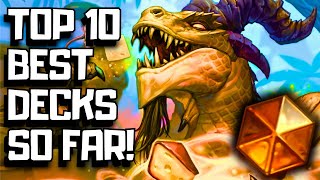 Best Hearthstone Decks In Perils In Paradise So Far [upl. by Ahidam]