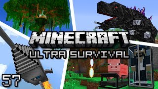 Minecraft Ultra Modded Survival Ep 57  ALIEN ENCOUNTER [upl. by Mahda]