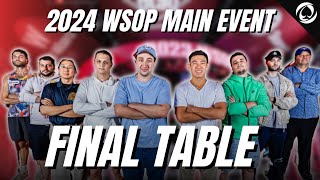 The 2024 WSOP Main Event FINAL TABLE  WSOP 2024 Main Event Day 8 [upl. by Ransom]