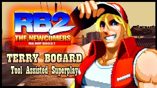 【TAS】REAL BOUT FATAL FURY 2 THE NEW COMERS  TERRY BOGARD WITH RED LIFE [upl. by Annaerda]