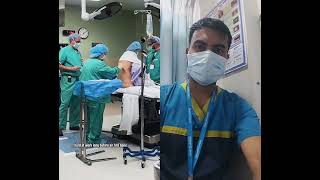 Spinal anesthesia injection viralvideo medical [upl. by Koo371]