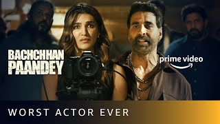 Bachchhan Ji Acting Apke Bas Ka Nahi  Akshay Kumar Kriti Sanon Arshad Warsi Amazon Prime Video [upl. by Llyrehc]