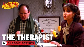 Georges Therapist Shatters His Confidence  The Shoes  Seinfeld [upl. by Nohsal594]