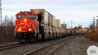 CN 3177 south at Sudbury Junction 10232024 [upl. by Sukramaj]