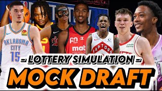 2024 NBA Mock Draft FULL FIRST ROUND MOCK DRAFT I Utility Sports NBA Mock Draft [upl. by Annauj109]