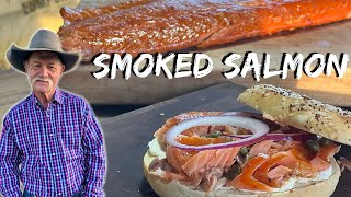 Smoked Salmon  Dry Brine Recipe for Flaky Flavorful Salmon [upl. by Dnalrag]