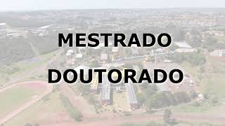 MESTRADO E DOUTORADO NA UTFPR [upl. by Yrekaz]