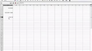 OpenOffice Calc Funktion Datum  Zeit [upl. by Agneta923]