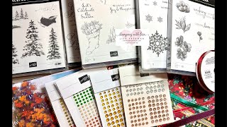 NEW Stampin Up 2024 Holiday Mini Sneak Peek Plus a Quilt Card [upl. by Elish]