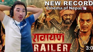 RAWAYAN l Movie Official Trailer ll paul Shah Pooja Sharma  Reacting Video l [upl. by Nordek]