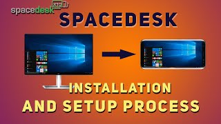 SPACEDESK  FULL INSTALLATION AND SETUP PROCESS 2022 [upl. by Weintrob871]