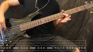 Trivium  In Waves Bass Cover Tabs [upl. by Pearce]