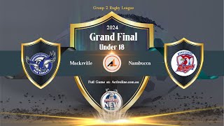 U18  Macksville  VS  Nambucca Grand Final 2024 [upl. by Bowman]