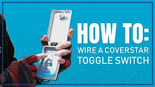 How to Wire a Coverstar Toggle Switch Leviton [upl. by Kraft]