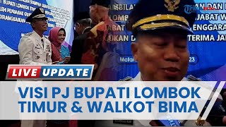 Dilantik Pj Gubernur Kota Bima Gemilang Jadi Visi Baru Pj Bupati Lombok Timur dan Wali Kota Bima [upl. by Rayner]