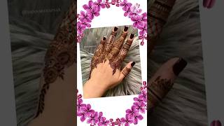 New Mehndi Design  Mehndi  shorts  ytshort [upl. by Notniw]