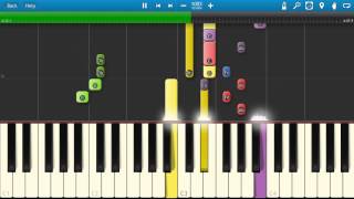 Alicia Keys  No One Piano Tutorial  How to play  Synthesia Cover [upl. by Zandra227]