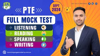 PTE Full Mock Test with Answers  September 2024  Language Academy PTE NAATI amp IELTS Online Classes [upl. by Marrin598]