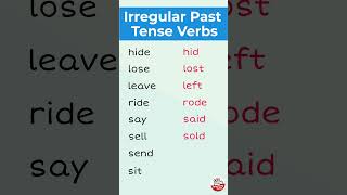 Irregular Past Tense Verbs Mini English Grammar Quiz [upl. by Ammann]