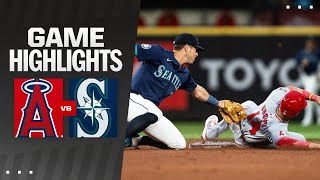 Angels vs Mariners Game Highlights 72224  MLB Highlights [upl. by Langdon]