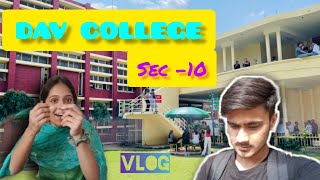 DAV COLLEGE VLOG  First Day Of My College 🤩Chandigarh college [upl. by Jermain]