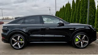 Cayenne Coupe turbo Ehybrid 2024 Driving mode Sport exhaust and cold start [upl. by Yelrahc]