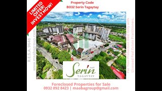 Serin Tagaytay Condominium for Sale in Tagaytay City [upl. by Mortie601]