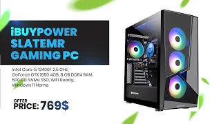 Unveiling the iBUYPOWER SlateMR Gaming PC Your Gateway to Ultimate Gaming Performance [upl. by Tenaj892]