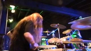 DEFEATED SANITY Blissfully Exsanguinated Live Drums [upl. by Adnorrehs]