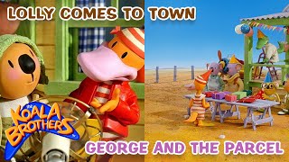 George and Lolly Outback 🐢🦩🍿  EP 13  14  FullEpisodes  TV Show for Kids  KoalaBrothersTV ​ [upl. by Alyos]