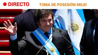 ARGENTINA TOMA de POSESIÓN y DISCURSO de JAVIER MILEI como PRESIDENTE  RTVE Noticias [upl. by Elrak]