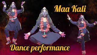 Maa Kali  Dance  Hindi  performance by Sunakshi Debnath ✨️ [upl. by Adnilemre]