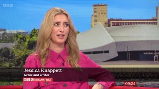 Jessica Knappett Avoidance Actress On BBC Breakfast 05042024 [upl. by Enelyaj]