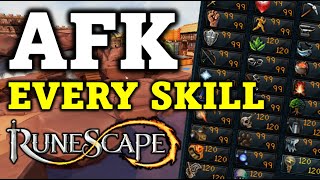 Best AFK Training Methods for Every Skill in RuneScape 3 [upl. by Nnaxor143]