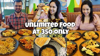 Unlimited 101 Food Items in 350 only  including Pizza  Octant Pizza Seasons Mall Pune [upl. by Etra]