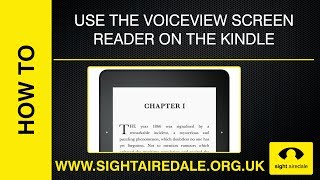 How to make your Kindle read books to you using VoiceView [upl. by Belita]