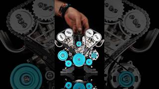 Building a V8 Engine  Full Metal Car Engine Model Kit [upl. by Enirahtak]