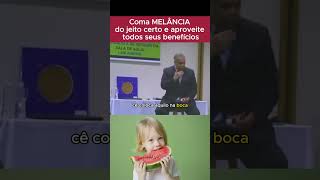 BENEFÍCIOS DA MELÂNCIA saude saudavel melancia prostata frutas [upl. by Yennek]