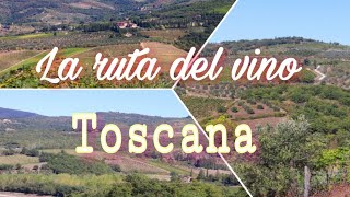 LA RUTA DEL VINO EN TOSCANA  GREVE IN CHIANTI [upl. by Rolo]