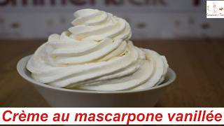 Crème au mascarpone  Quelles ingrédients faut il pour une crème au mascarpone inratable et divine [upl. by Schroeder]