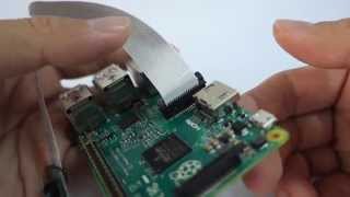 Installing Camera Module RaspiCam in Raspberry Pi 2 [upl. by Reeba]